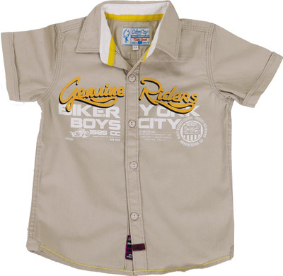 69% OFF on Biker Boys Boy's Printed Casual Shirt
