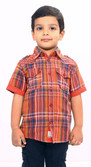 50% OFF on Bio Kid Boy's Checkered Casual Shirt