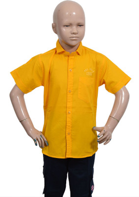 13% OFF on Puppet Nx Boy's Solid Casual Shirt