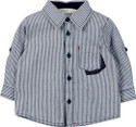 60% OFF on Beebay Baby Boy's Striped Casual Shirt