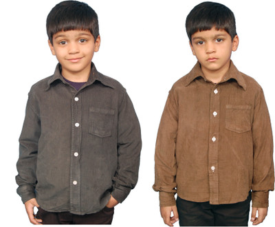 65% OFF on Fashion N Style Boy's Solid Casual Shirt