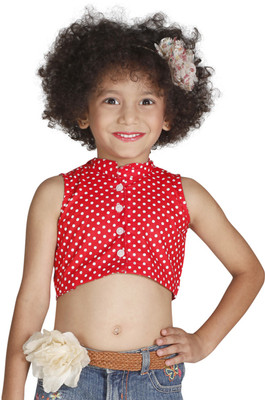 H&F Girl's Printed Casual, Festive, Party, Wedding Shirt H&F Girl's Printed Casual, Festive, Party, Wedding Shirt