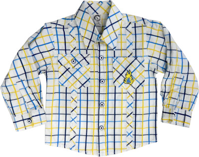 30% OFF on Kooka Kids Baby Boy's Checkered Casual Shirt