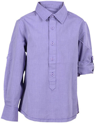 50% OFF on Ello Boy's Solid Casual Shirt