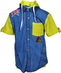 Cool Quotient Baby Boy's Solid Casual Shirt Cool Quotient Baby Boy's Solid Casual Shirt