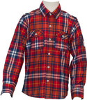Kooka Kids Boy's Checkered Casual Shirt