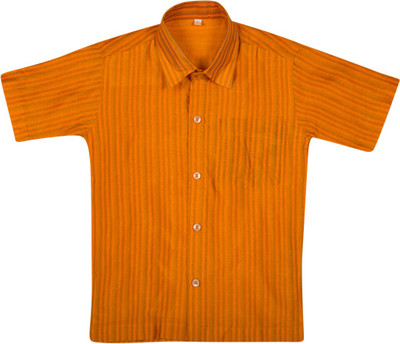 9% OFF on Thangamagan Boy's Striped Festive Shirt