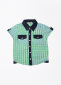 25% OFF on People Boy's Checkered Casual Shirt