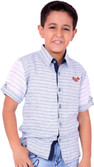 10% OFF on OKS Boys Boy's Striped Casual Shirt