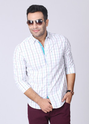Buy The Indian Garage Co. Men's Checkered Casual Shirt: Shirt Buy The Indian Garage Co. Men's Checkered Casual Shirt: Shirt