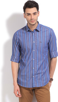 Arrow Sports Men's Striped Formal Shirt