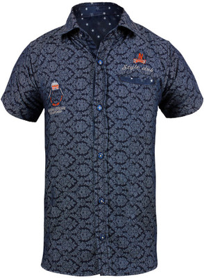 44% OFF on Jazzup Boy's Printed Casual, Party, Festive Shirt