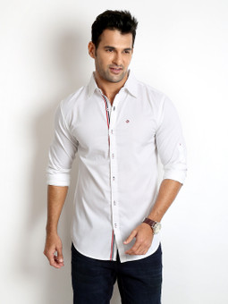 Rodid Men's Solid Casual Shirt