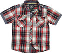 SuperYoung Boy's Checkered Casual Shirt SuperYoung Boy's Checkered Casual Shirt