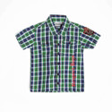 Mee Mee Boy's Checkered Casual Shirt