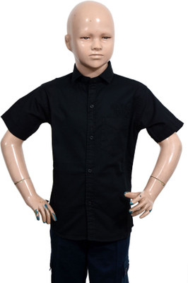 15% OFF on Puppet Nx Boy's Solid Casual Shirt