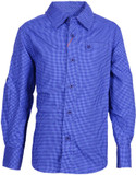Ello Boy's Checkered Casual Shirt