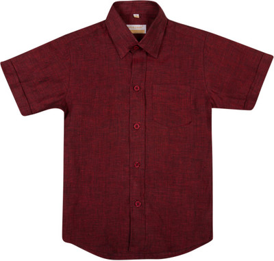 20% OFF on Thangamagan Boy's Solid Festive Shirt
