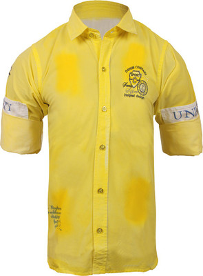 60% OFF on Jazzup Boy's Printed Casual Shirt