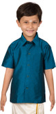 10% OFF on Thangamagan Boy's Solid Festive, Wedding Shirt