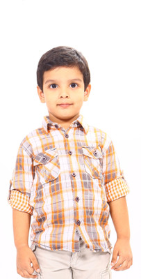 40% OFF on Bio Kid Baby Boy's Checkered Casual Shirt