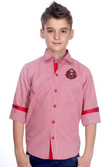 Mash Up Boy's Checkered Casual Shirt
