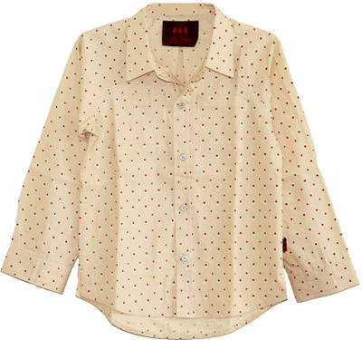 47% OFF on My Little Lambs Baby Boy's Polka Print Casual Shirt