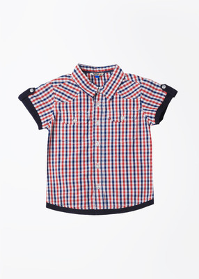 25% OFF on People Boy's Checkered Casual Shirt