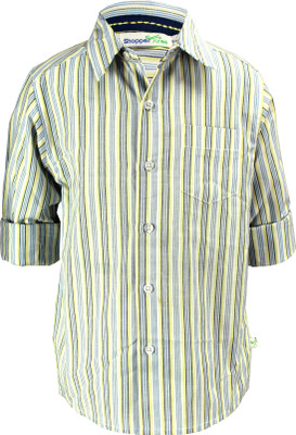 18% OFF on ShopperTree Boy's Striped Casual Shirt