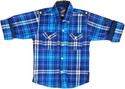 Kooka Kids Boy's Checkered Casual Shirt