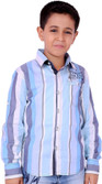 15% OFF on OKS Boys Boy's Striped Casual Shirt