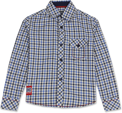 50% OFF on London Fog Kids Boy's Checkered Casual Shirt