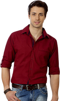 Suspense Men's Solid Casual Shirt
