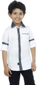 10% OFF on OKS Boys Boy's Solid Casual Shirt