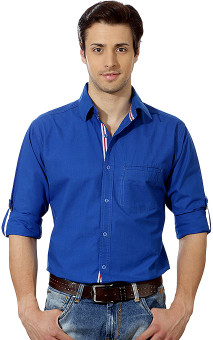 Suspense Men's Solid Casual Shirt