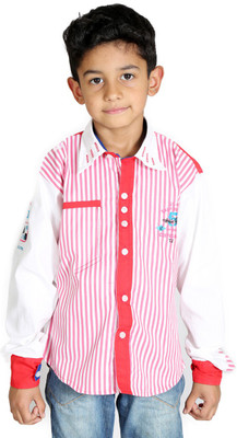 45% OFF on Perky Boy's Striped Casual Shirt