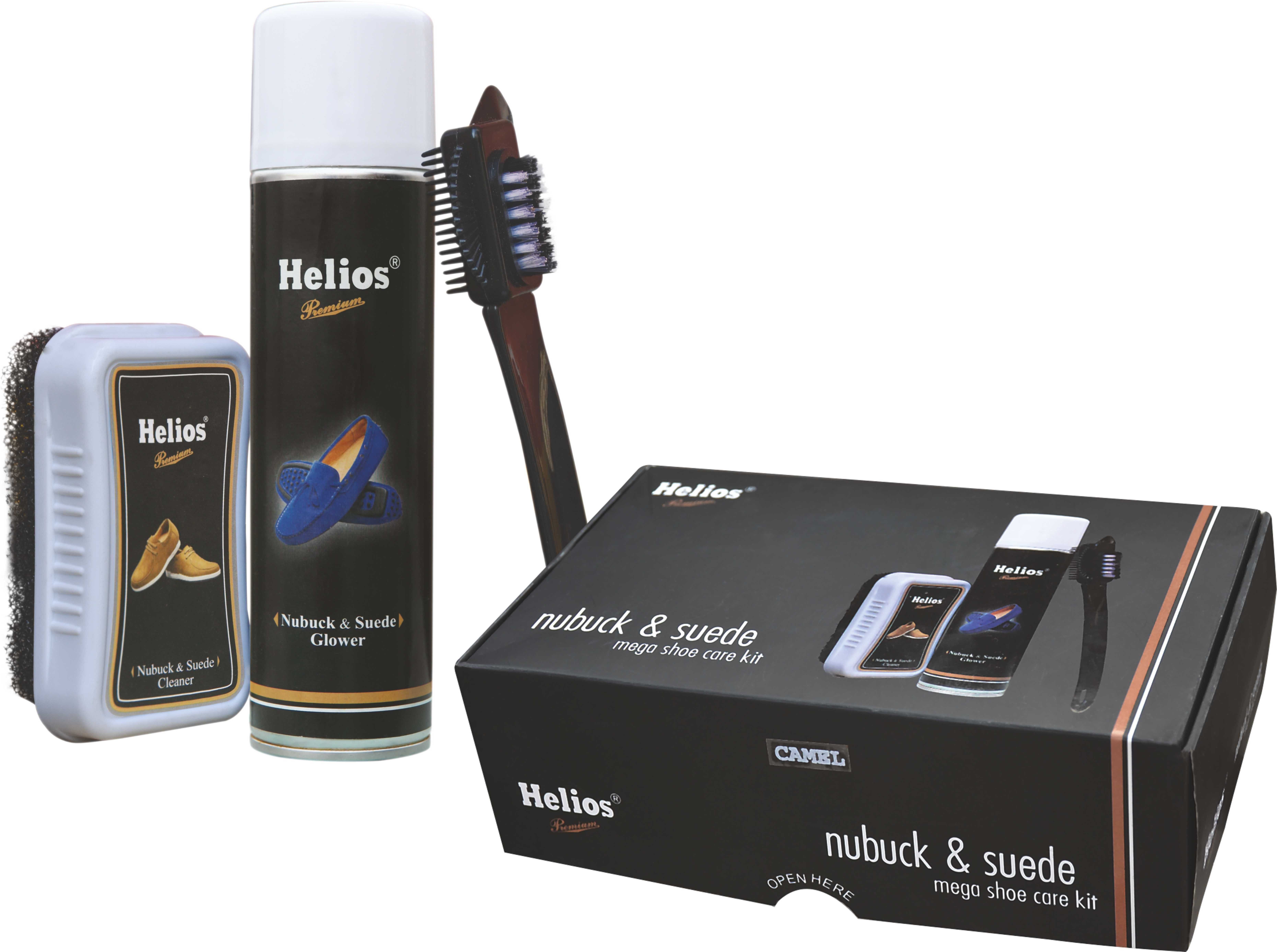 Helios Mega Shoe Care Kit Leather Shoe Cleaner Price in