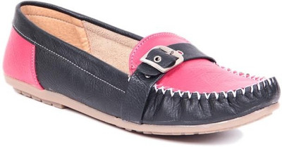 58% OFF on TEN Casual Black Red Loafers 58% OFF on TEN Casual Black Red Loafers