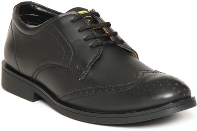60% OFF on Bacca Bucci Black Corporate Casuals