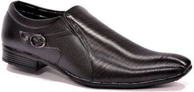 16% OFF on RVR agr 7007 m blk Slip On Shoes