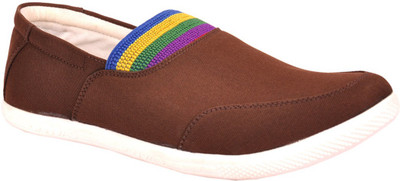 56% OFF on Nonch Le Brown Smart Canvas Shoes