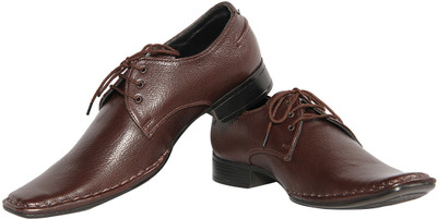 34% OFF on Swagger Leather Lace Up Shoes