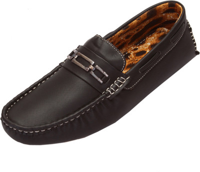 Shoebook Casual Black Driving Shoes Shoebook Casual Black Driving Shoes