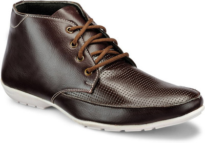 20% OFF on Yepme Men Brown Casual Shoes