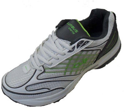 Columbus Magic Wht Gry Grn Walking Shoes