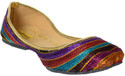 37% OFF on Indirang Multicolor Mojaris