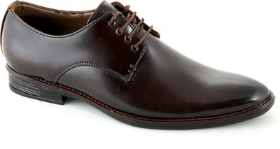 30% OFF on 24 Casuals Dreamer Brown Lace Up Shoes