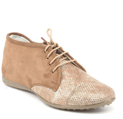 45% OFF on Anaya 88 Brown Casual Shoes