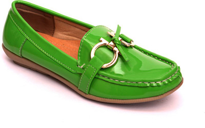 30% OFF on Footkraft Green Loafers