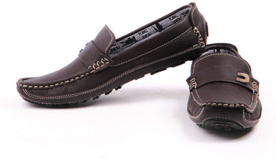 55% OFF on Fashion67 Brown Loafers